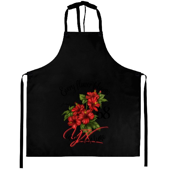 Every flower blooms Aprons