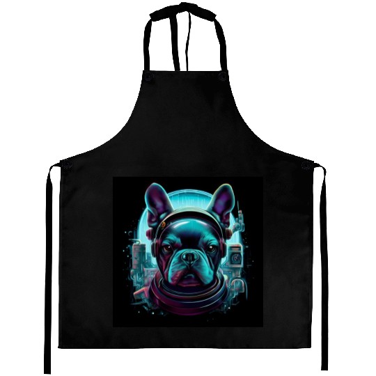 Fantasy Frenchie Bull Dog Aprons