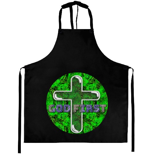 God First [2] Green Aprons
