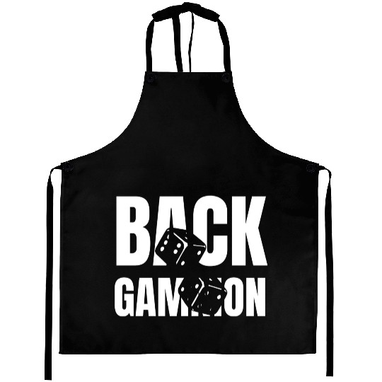 Backgammon Game Dice Competition Player Lover Aprons