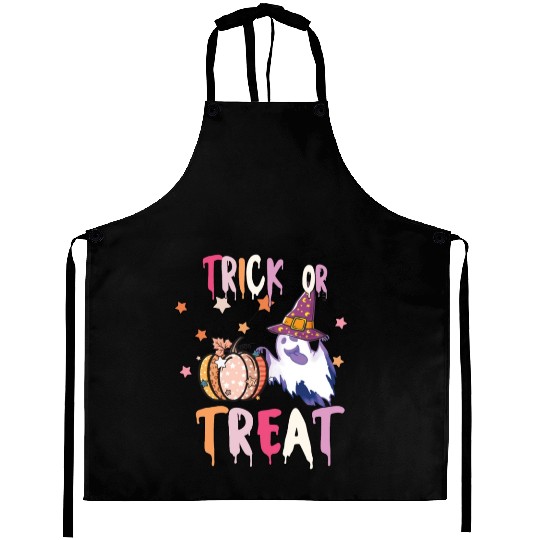 TRỊCK OR TREAT png Aprons