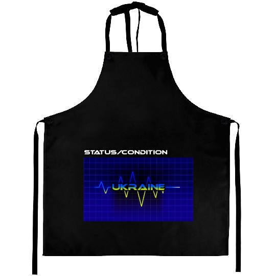 Support Ukraine Aprons