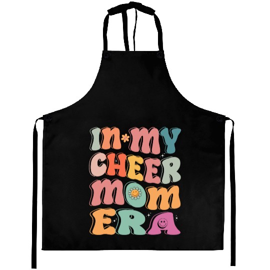In My Cheer Mom Era Tie Dye Cheerleading Sport Mom Aprons