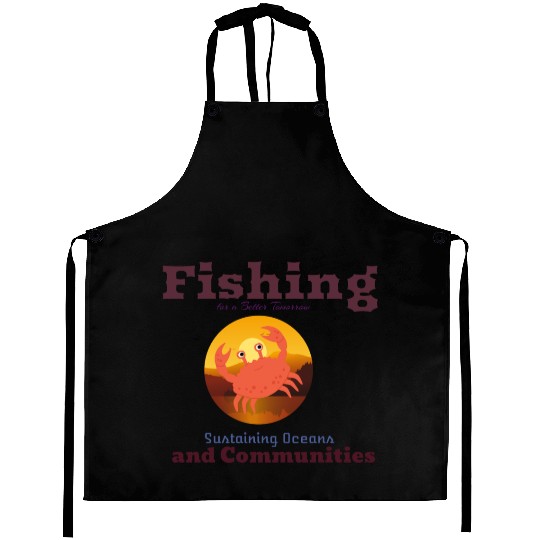 Fishing for Better Tomorrow Aprons
