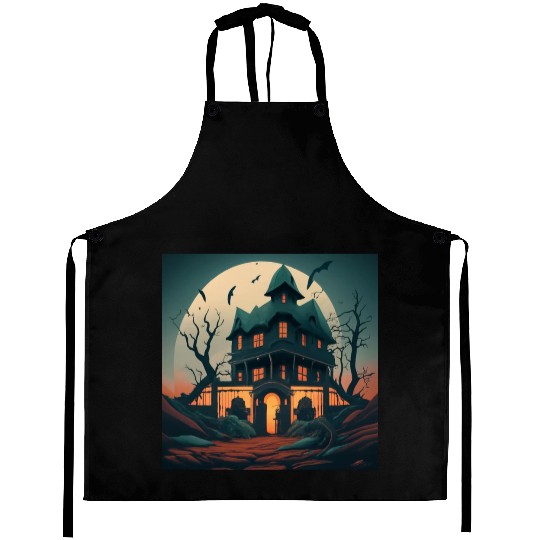 Haunted House Aprons