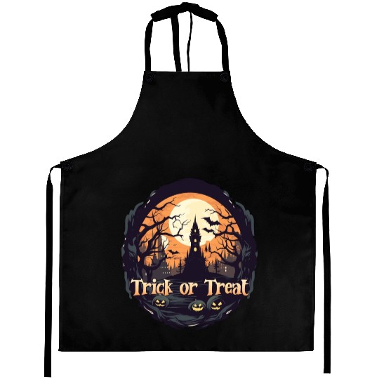 Halloween trick or treat Aprons