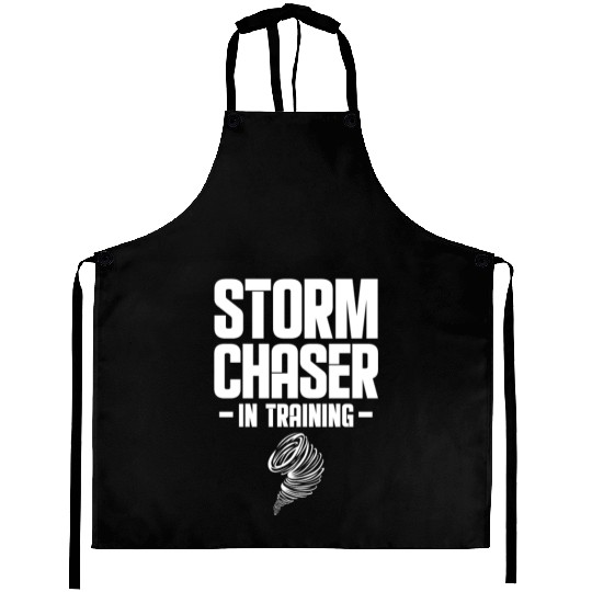 Storm Chaser In Training Aprons