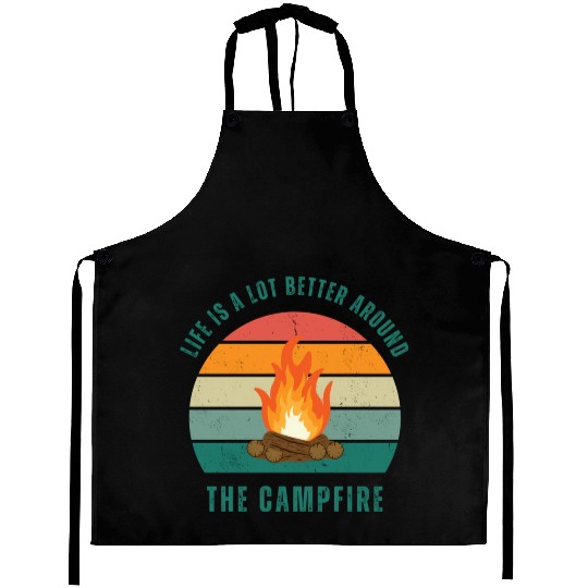 Camping Lover Campfire Aprons