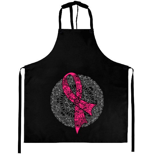 Breast Cancer Mandala Aprons
