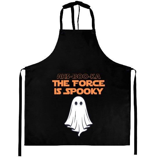 Ahs-Booka: Force is Spooky Halloween Gift Aprons