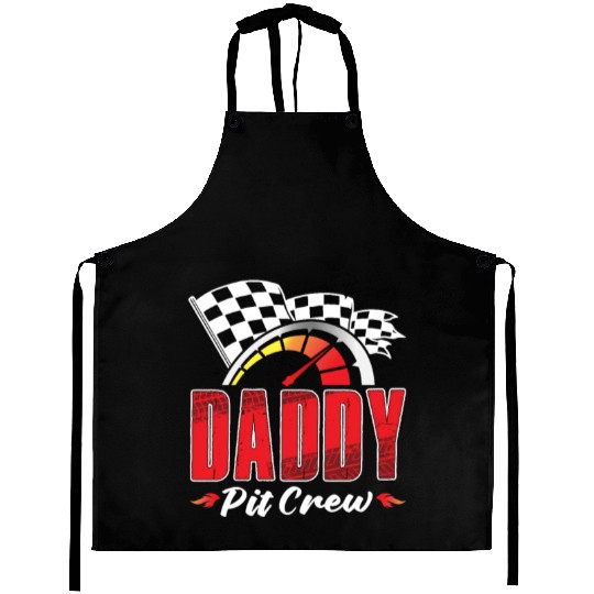 Daddy Pit Crew Aprons