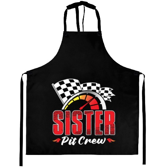 Sister Pit Crew Aprons
