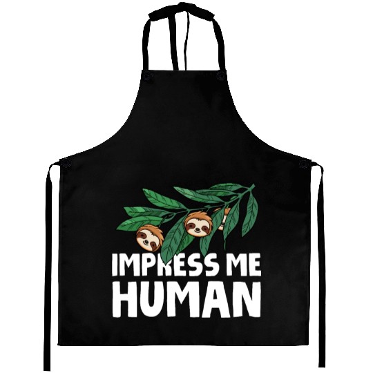Sloth Cool Aprons