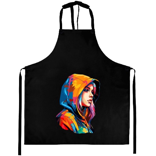 The Hooded Girl Aprons