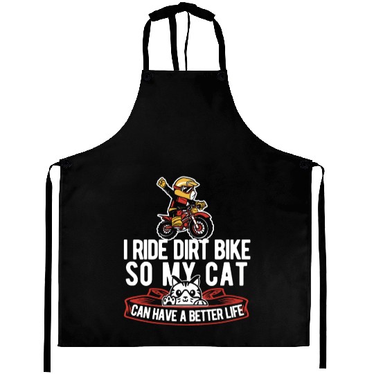 Dirt Bike Mx Motocross Supermoto Cat Aprons