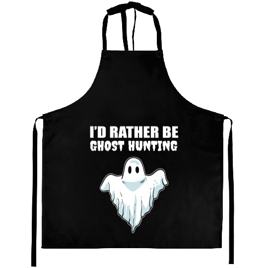 Rather Ghost Hunting Halloween Master Gift Aprons