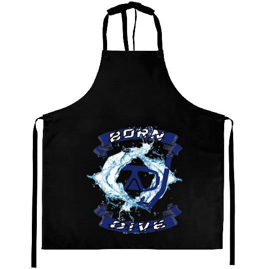 BORN DIVE WHITE Aprons