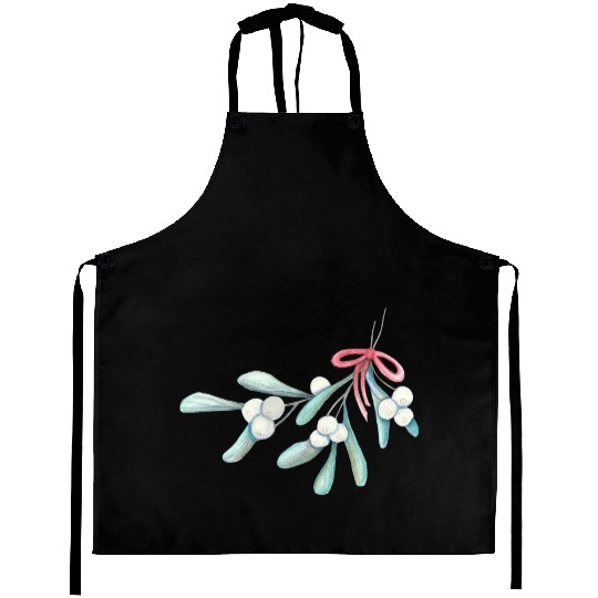 Fresh Mistletoe Bundle - Holiday Tradition Aprons