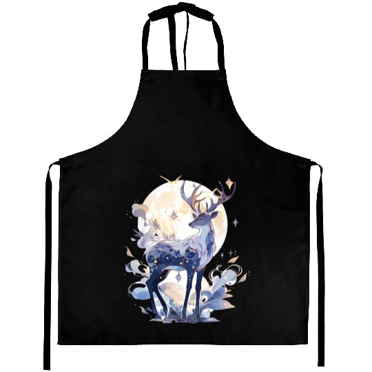 Celestial Deer Aprons