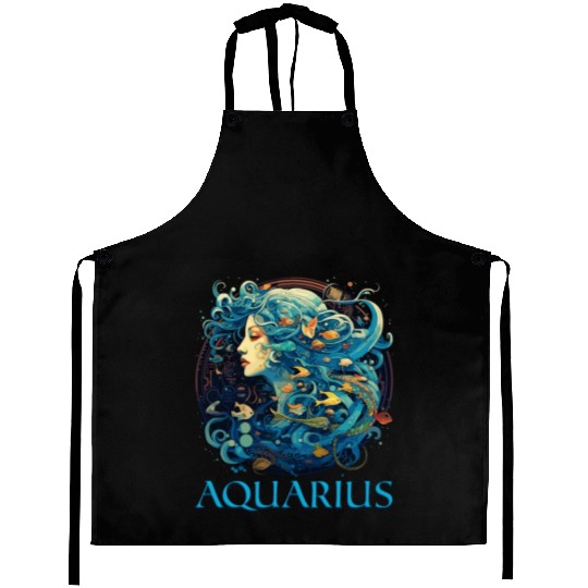 Embrace Your Aquarius Identity: Aquarius Zodiac Aprons