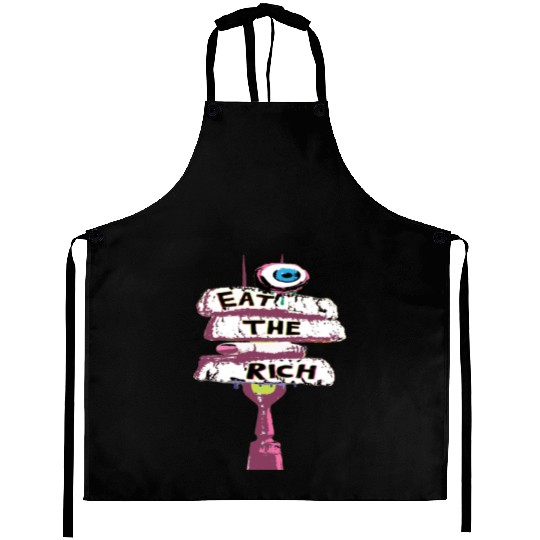 Express yourself with an Eat the Rich Aprons