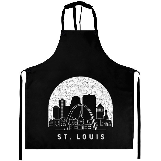 St. Louis Missouri Skyline Aprons