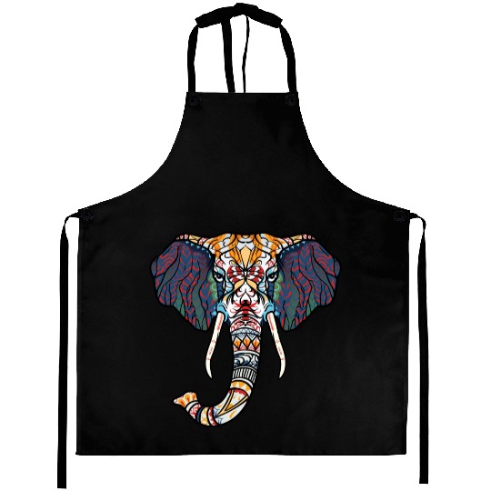 elephant ethnic Aprons