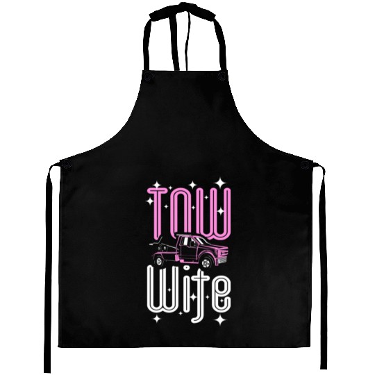 Tow wife, Tow truck drivers wife Aprons