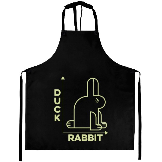 Math Duck Rabbit Aprons