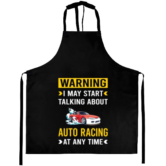 Warning Auto Racing Automotive Autosport Aprons
