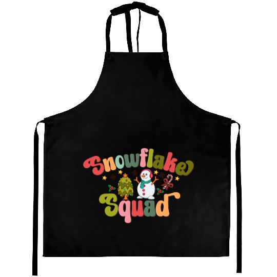 Snowflake Squad Aprons