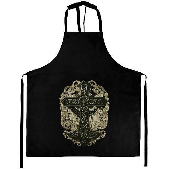 tree celtic cross Aprons