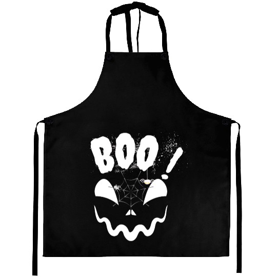 Boo Halloween day Aprons