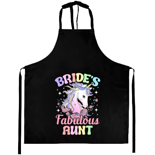 Wedding Bridal Party Aprons