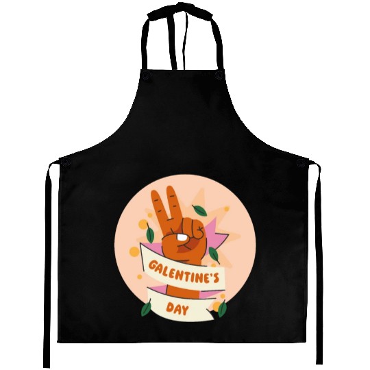 Be My Galentine. Galentine's Day Aprons
