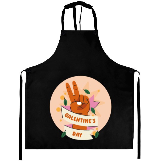 Be My Galentine. Galentine's Day Aprons