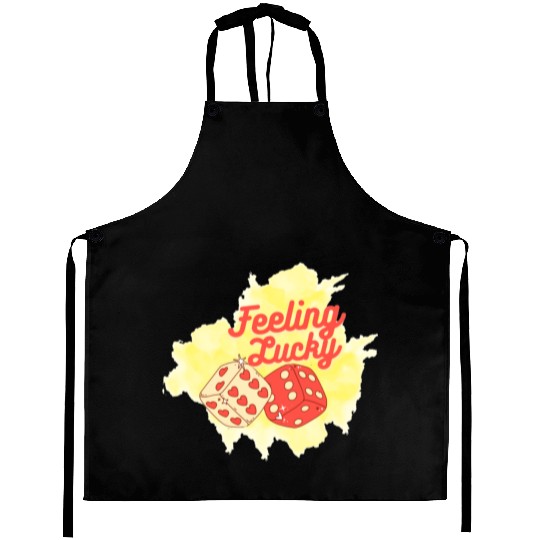 Feeling lucky Aprons
