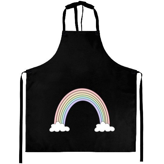 Pastel Rainbow Love Aprons