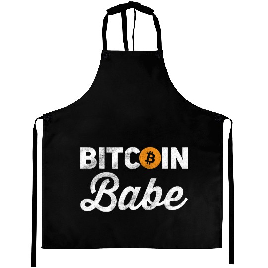 Bitcoin Babe Aprons