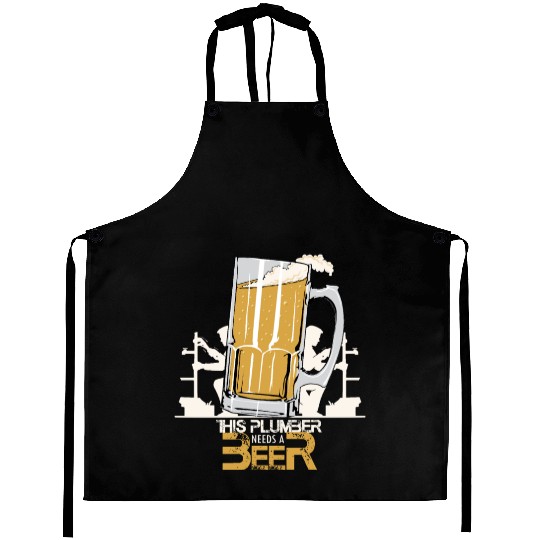 I LOVE BEER Aprons