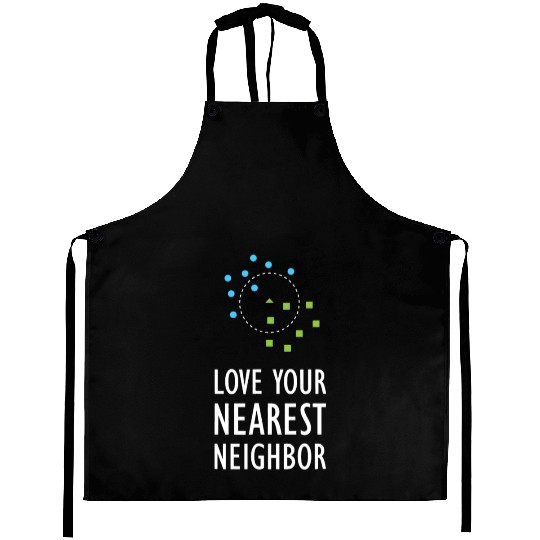Machine Learning Nearest Neighbor Algorithm AI Art Aprons