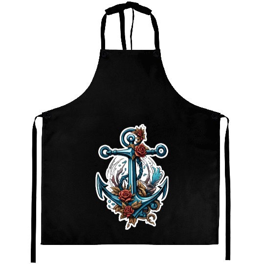 Anchor / Water / Sea / Ocean / Ahoi / Ship / Boat Aprons