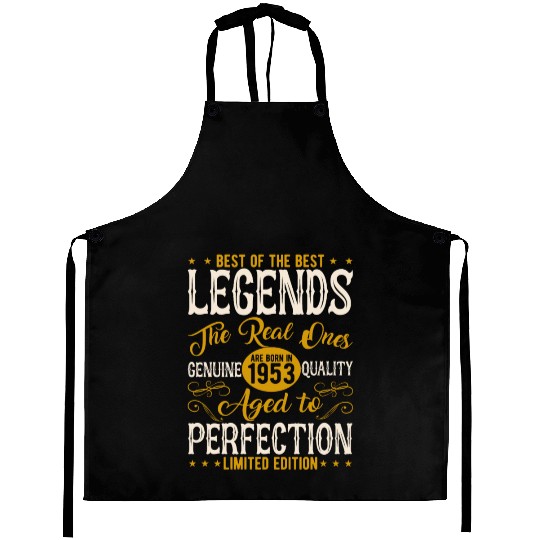 1953 Legends: 70-71 Years Old Aprons