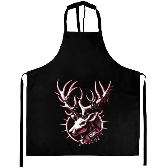 Rebel Reindeer Aprons