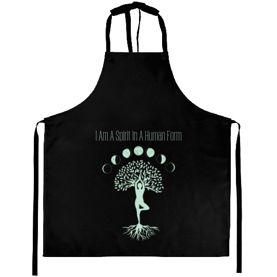 Spirit in Human Form, Moon Phases and Tree of Life Aprons