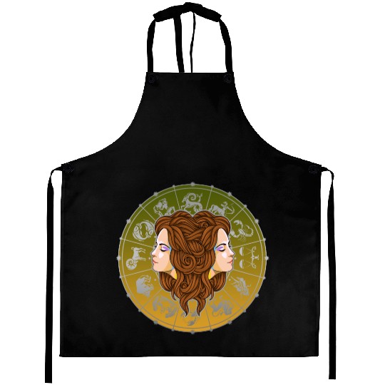 Gemini Zodiac star sign horoscope Astrology Aprons