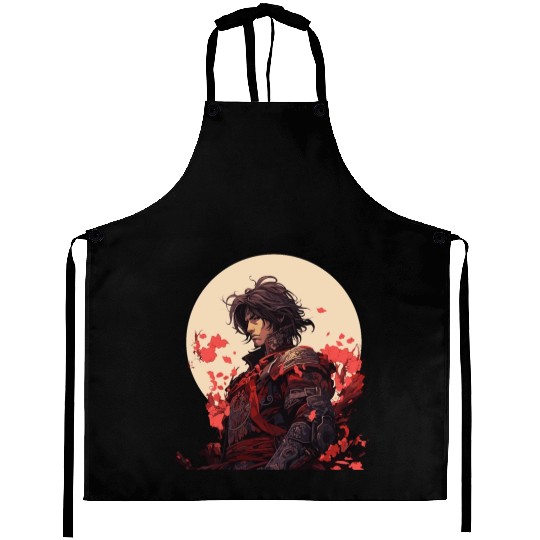 Brave Samurai Aprons