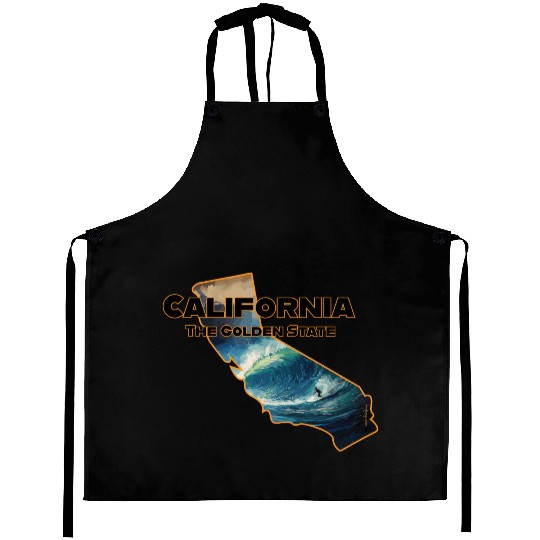 California Wildlife - surfer Aprons