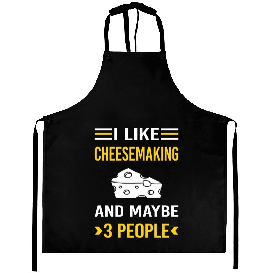 3 People Cheesemaking Cheesemaker Cheese Aprons