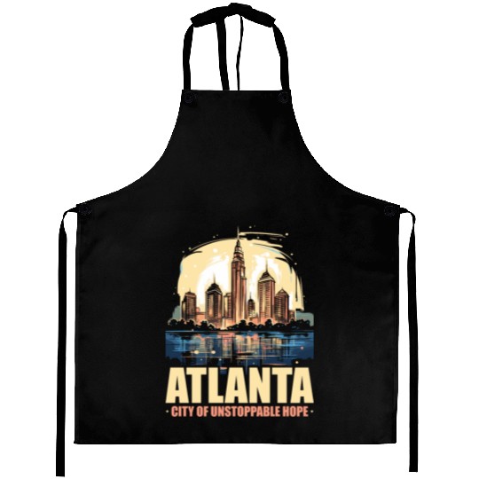 Atlanta City Georgia USA America United States Aprons